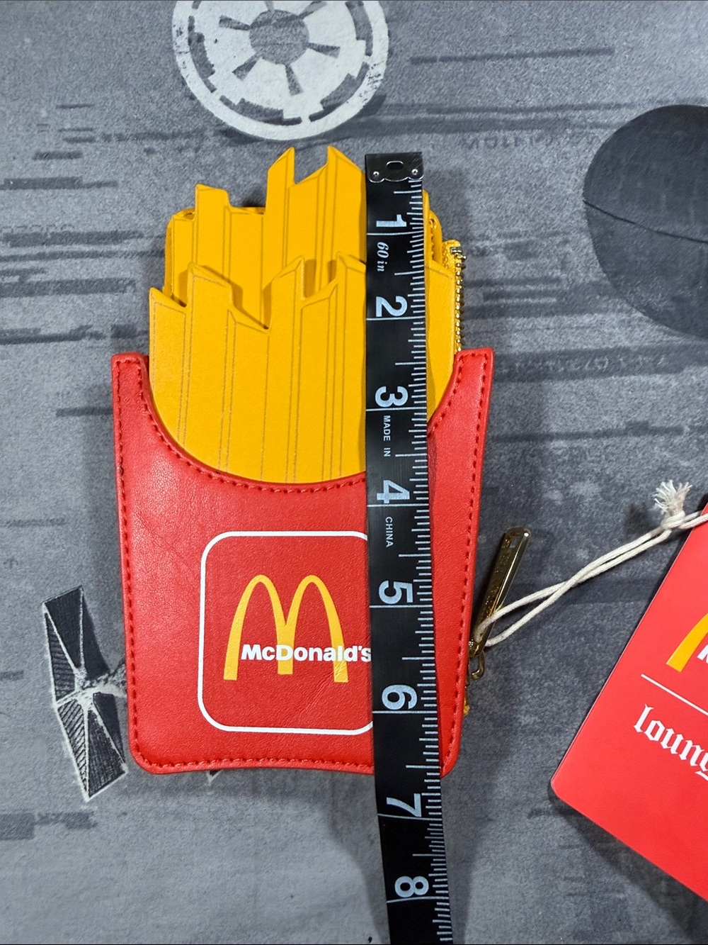 NWT LOUNGEFLY MCDONALDS FRIES CARD HOLDER COSPLAY WALLET - Picture 5 of 7